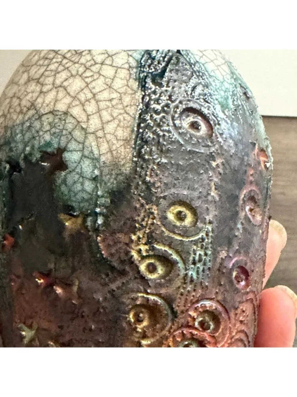 Bruce Odell Raku Studio Art Pottery 5.5